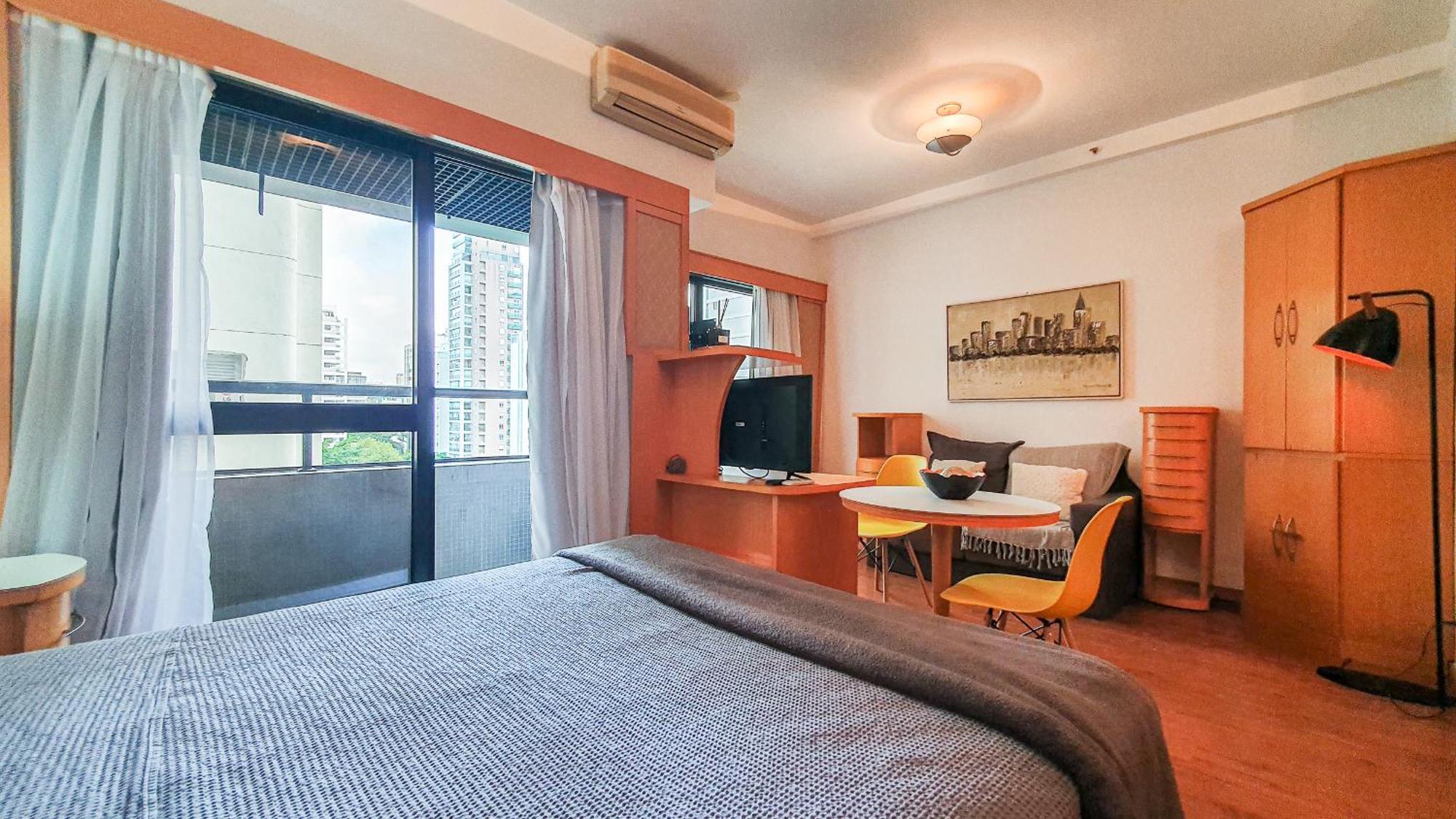 Flat Em Hotel 4 Estrelas - Alameda Lorena Сао Паоло Екстериор снимка